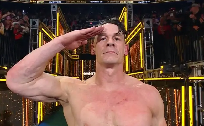 John Cena tras finalizar su etapa en la WWE. / WWE