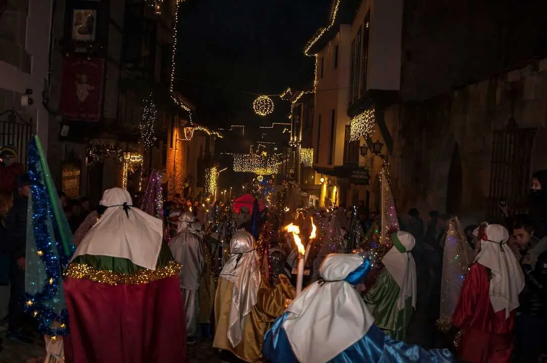 Cabalgata de Santillana del Mar. / Archivo