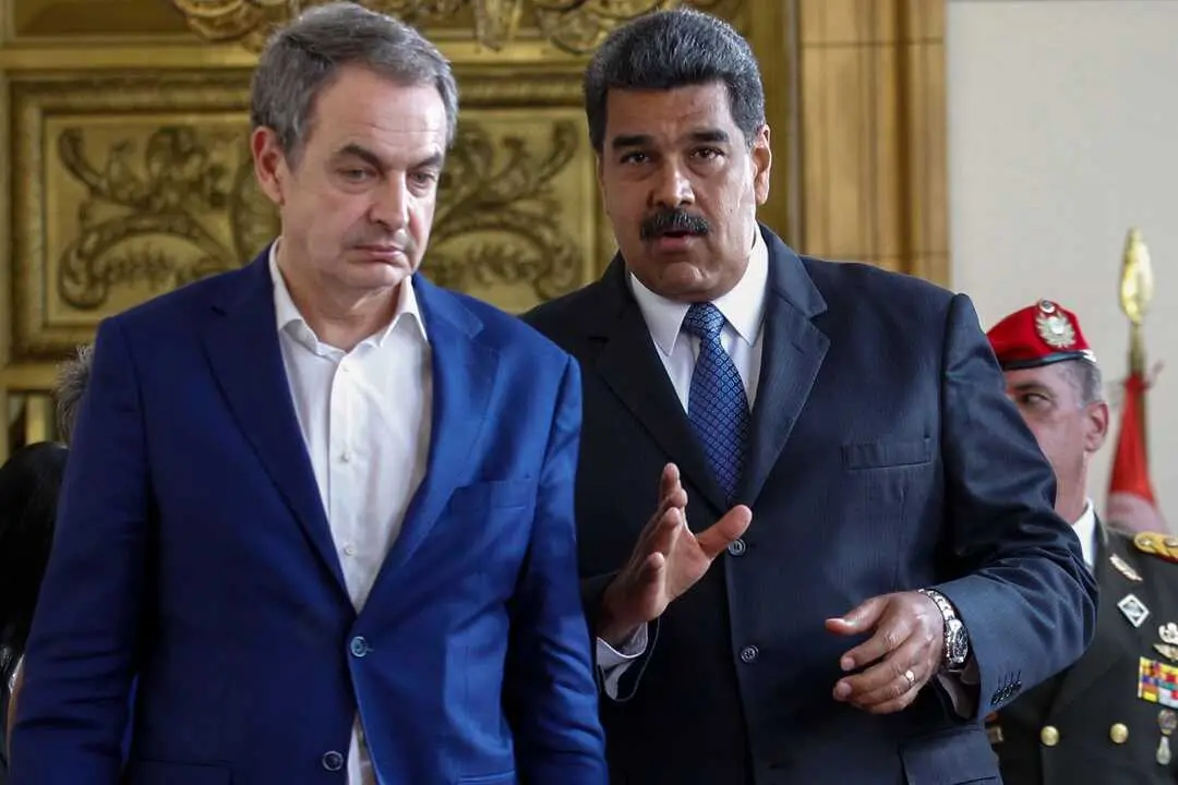 Zapatero y Maduro. / EP