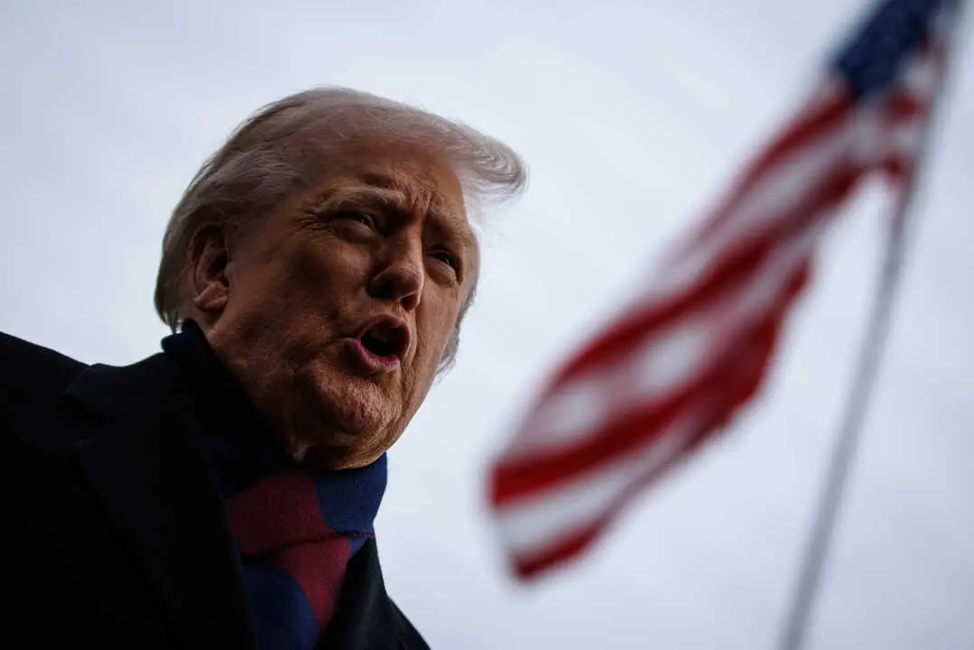 Trump presume de una ca&iacute;da del 96 % en la entrada de droga y lanza nueva ofensiva. /  EP
