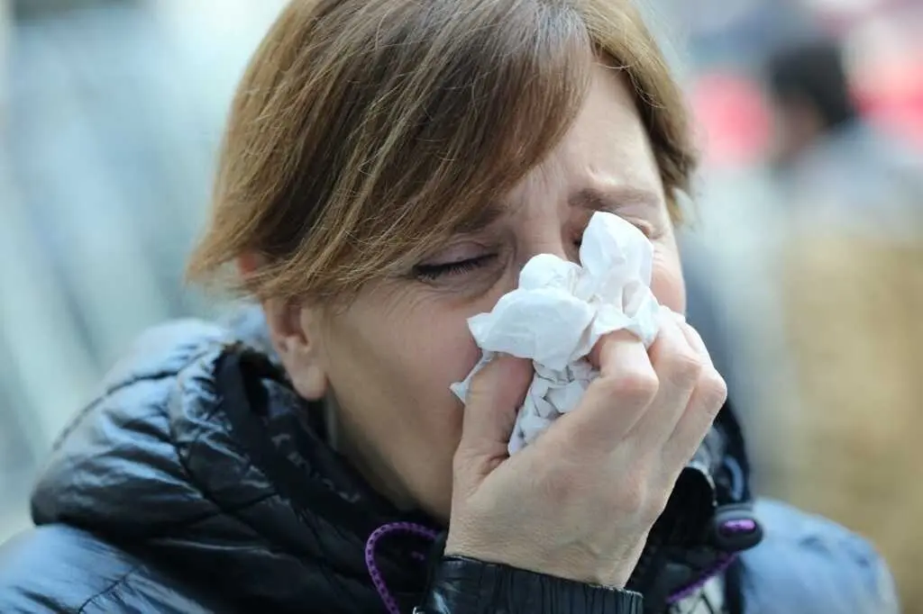 Una persona con gripe. / EP