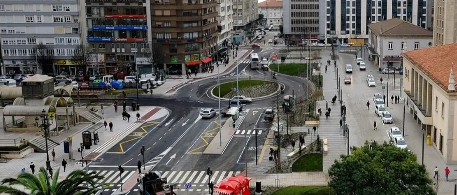 Plaza de las Estaciones de Santander. / EP