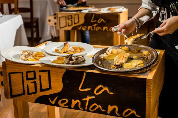 Uno de los platos del restaurante. / A.E