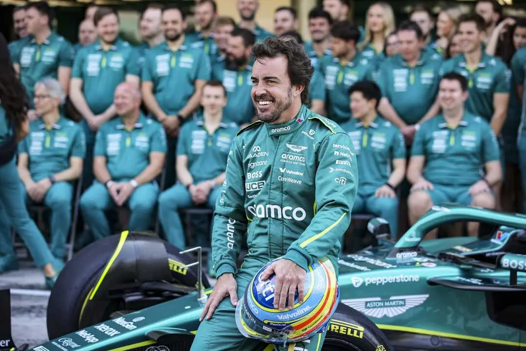 Fernando Alonso durante el GP de Abu Dhabi. / EP