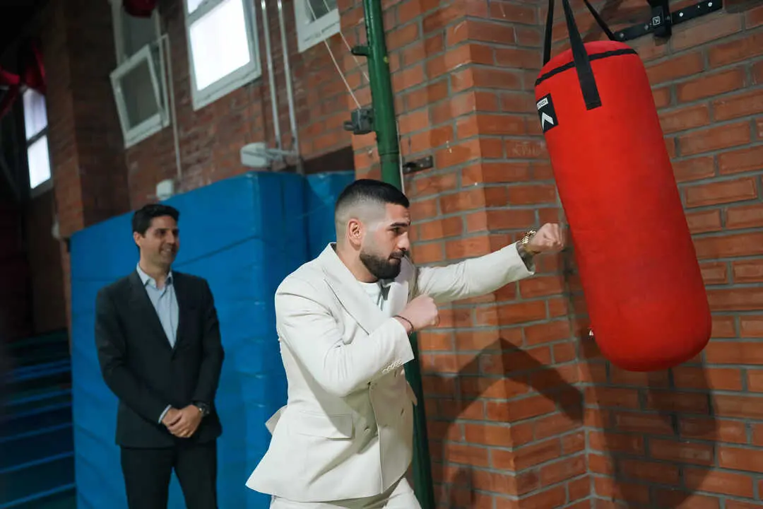 El luchador de artes marciales mixtas hispanogeorgiano Ilia Topuria. / EP