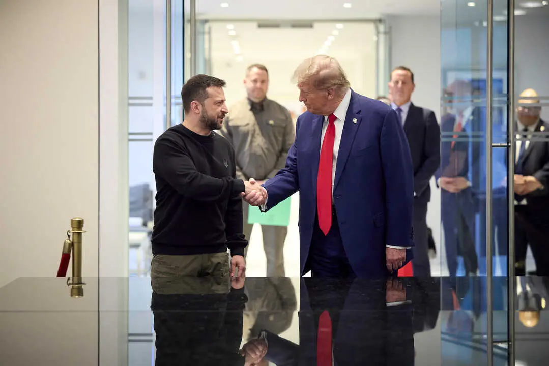 Zelenski y Trump. / EP