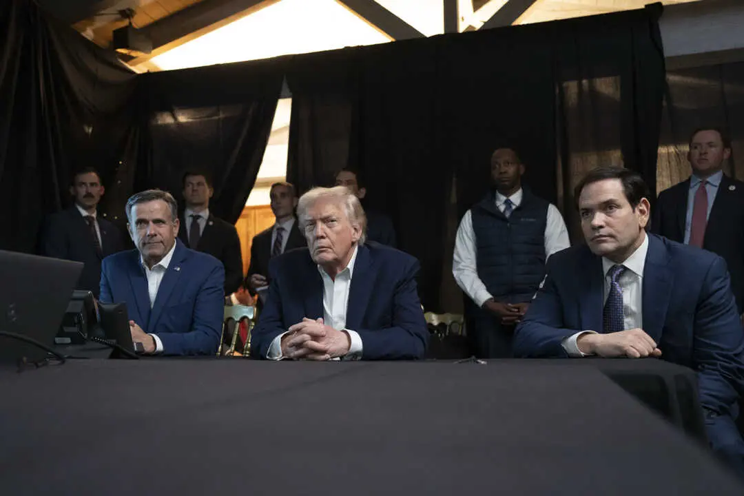 Trump durante la operaci&oacute;n para capturar a Nicol&aacute;s Maduro. / A.E.E.