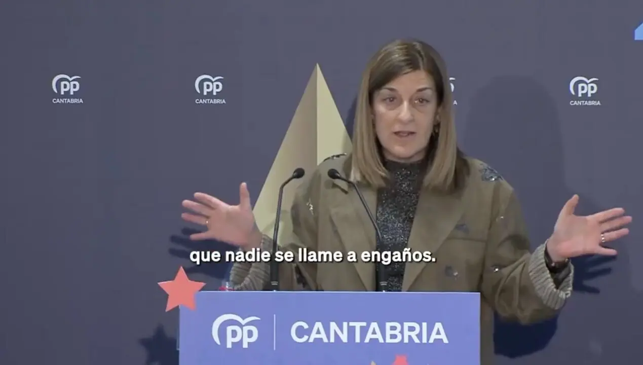 La presidenta c&aacute;ntabra, Mar&iacute;a Jos&eacute; S&aacute;enz de Buruaga, planta cara a la propuesta de financiaci&oacute;n auton&oacute;mica que, seg&uacute;n denuncia, castiga a Cantabria.