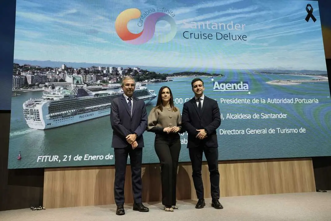 Santander prev&eacute; aumentar en m&aacute;s de un 50% las escalas de cruceros en 2026. / APS