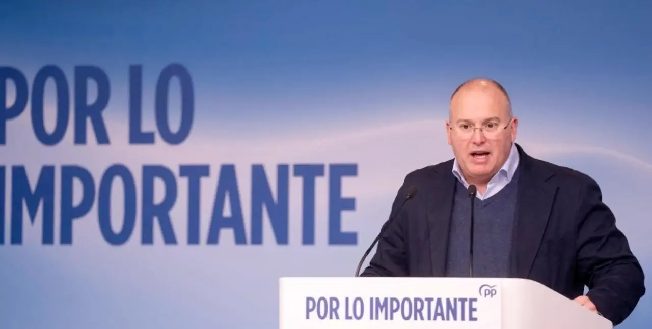 El secretario general del PP, Miguel Tellado.