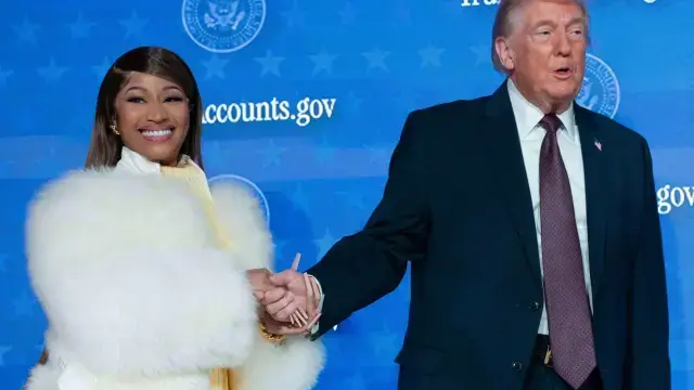 Nicki Minaj y Donald Trump. / RRSS