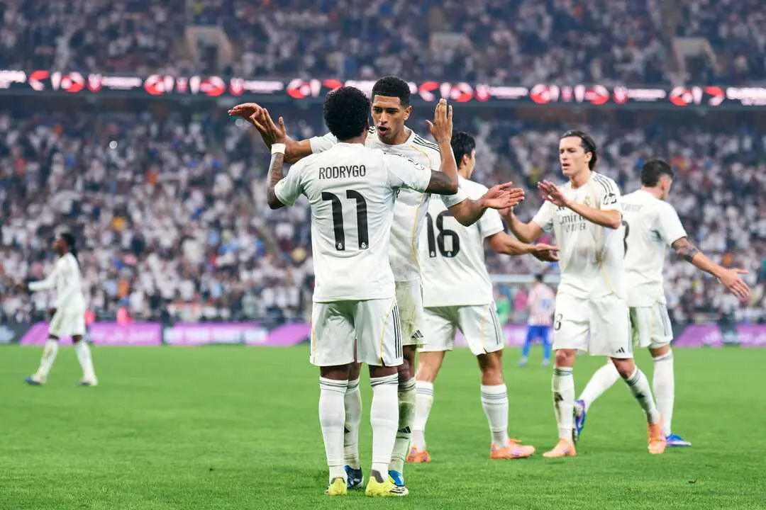 Varios jugadores del Real Madrid. / EP