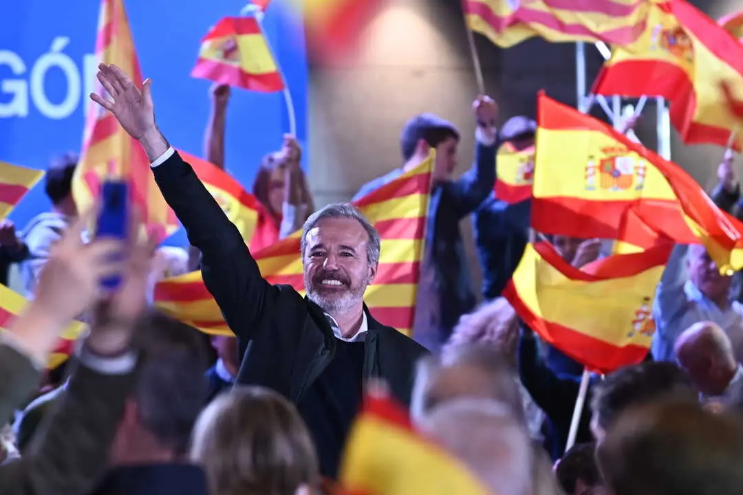 El candidato a la reelecci&oacute;n a la Presidencia de Arag&oacute;n, Jorge Azc&oacute;n. / EP