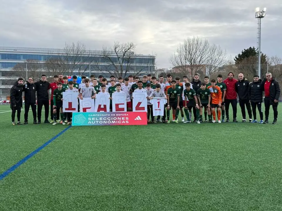 Imagen de la previa del encuentro. / RFCF