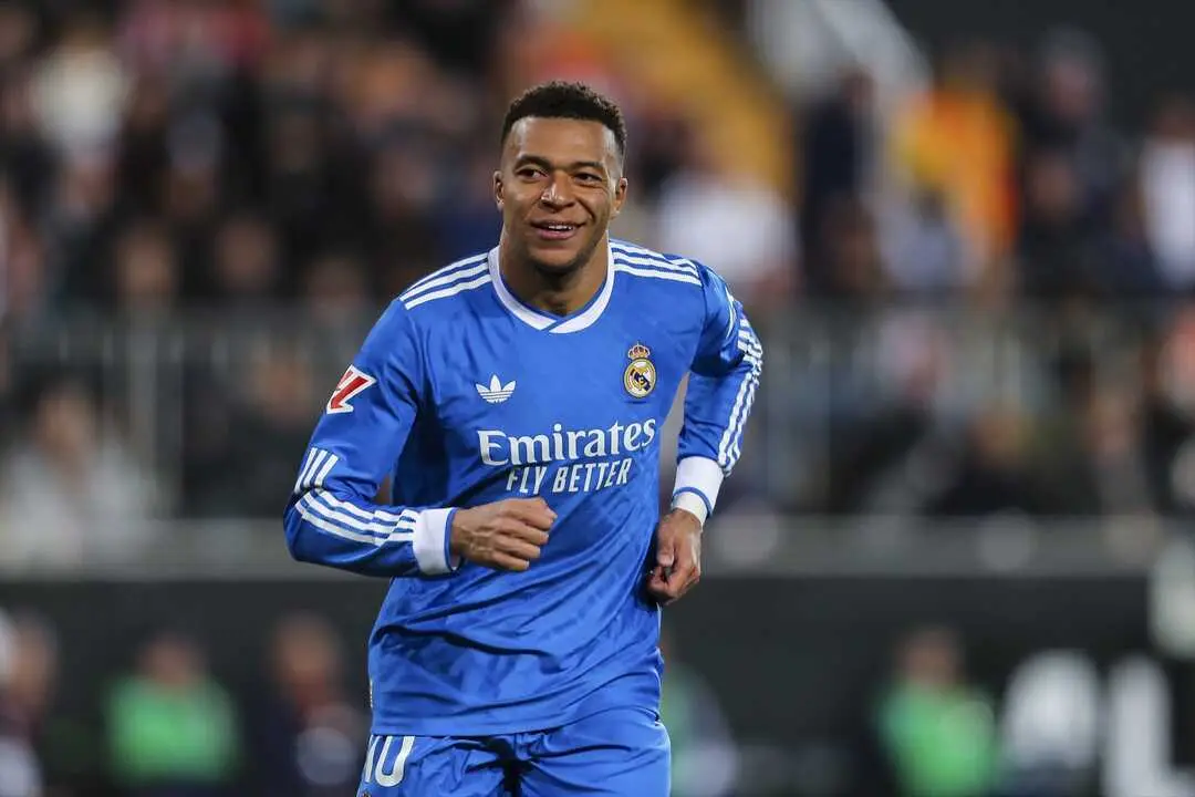 El jugador del Real Madrid, Kylian Mbapp&eacute;, durante un partido. / EP