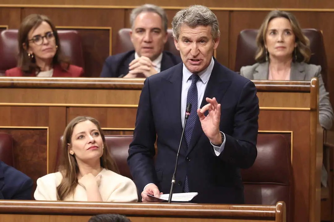 El presidente del PP, Alberto N&uacute;&ntilde;ez Feij&oacute;o. / EP