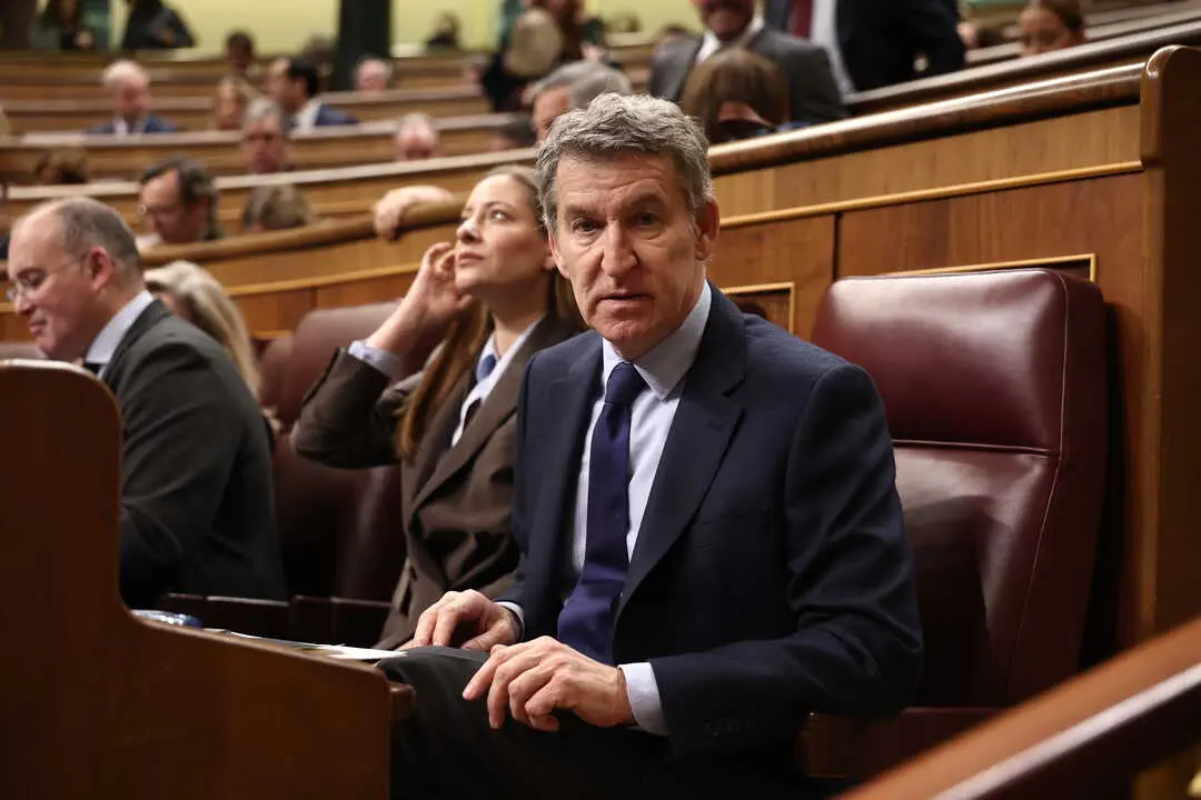 El presidente del PP, Alberto N&uacute;&ntilde;ez Feij&oacute;o. / EP