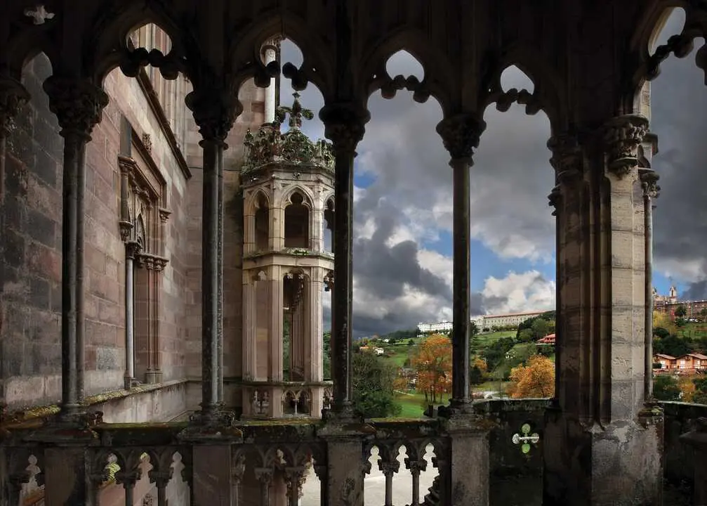 Vista del Palacio de Sobrellano en Comillas. / EP