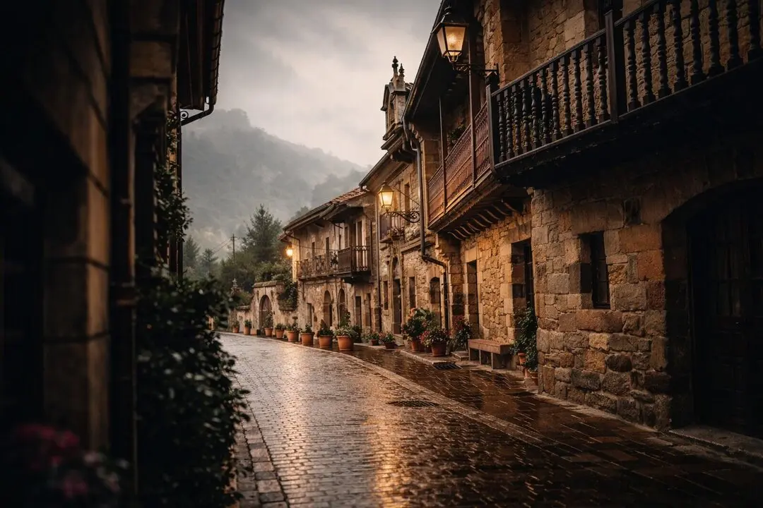 Lo que parece una simple v&iacute;a peatonal es en realidad uno de los conjuntos hist&oacute;ricos m&aacute;s sorprendentes de Cantabria, donde cada fachada cuenta una historia del antiguo Camino Real. / EP