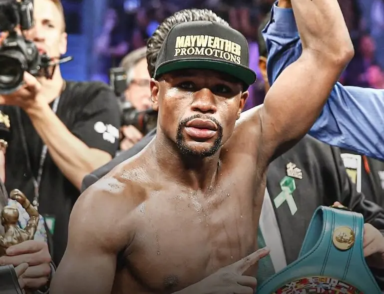 La leyenda Floyd Mayweather. / IG