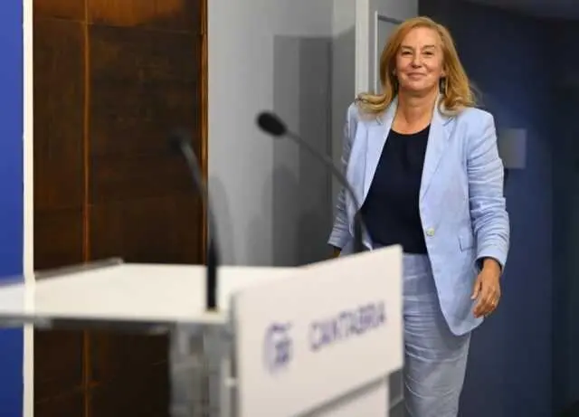 La secretaria del Partido Popular de Cantabria, Mar&iacute;a Jos&eacute; Gonz&aacute;lez Revuelta. / A.E.