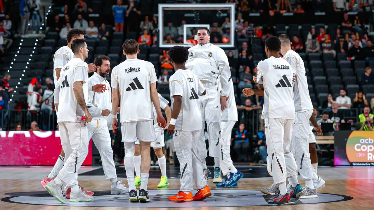 Los jugadores del Real Madrid de Baloncesto. / x