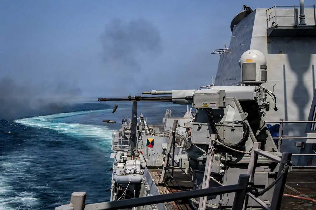 Buque de la Armada estadounidense 'USS Frank E. Petersen Jr'. / EP