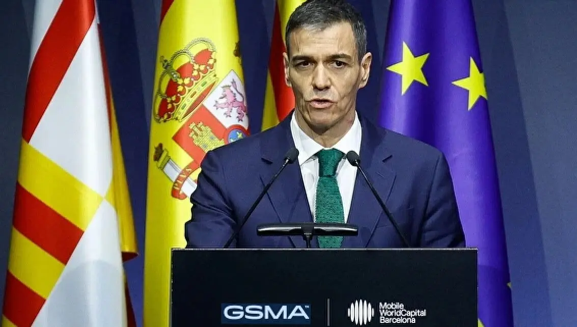 El presidente del Gobierno, Pedro S&aacute;nchez, aprovech&oacute; la gala del MNAC para lanzar de nuevo un mensaje de aparente equilibrio sobre Oriente Medio.
