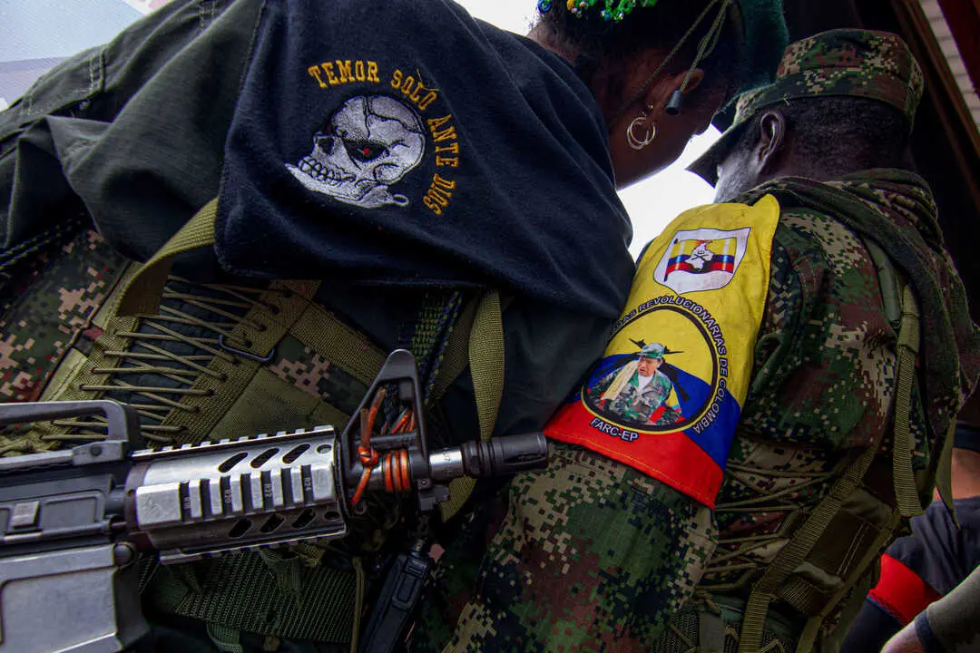 Un miembro de la guerrilla de las FARC-EP. / EP