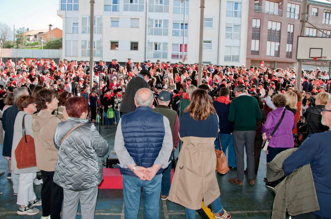 Torrelavega volver&aacute; a convertirse este viernes en escenario de la tradici&oacute;n con el acto final de &lsquo;Las Marzucas&rsquo;. &frasl; RONDA MARCERA TORRELAVEGA