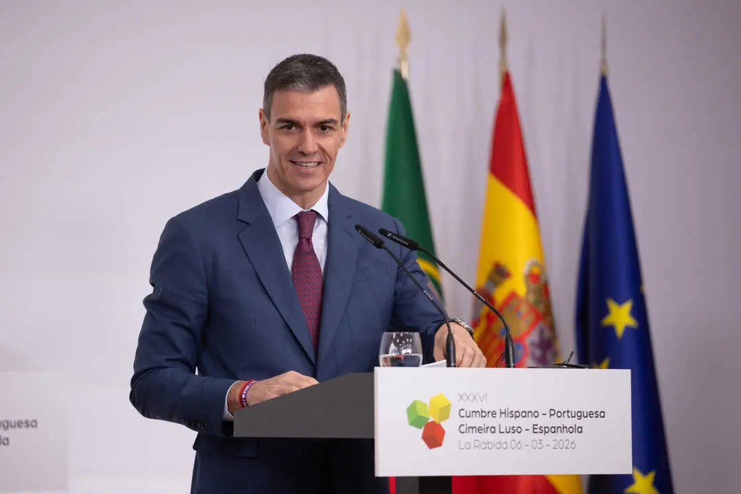 Comparecencia ante los medios del presidente del Gobierno, Pedro S&aacute;nchez. / EP