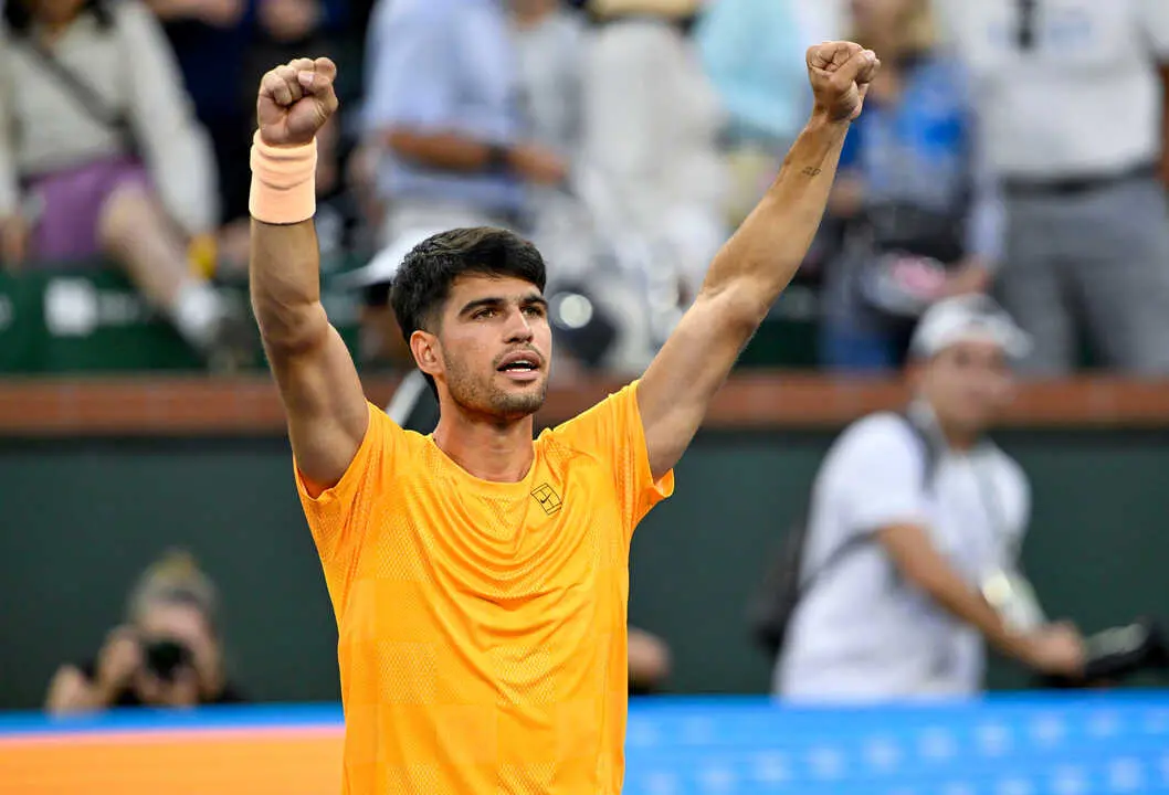 Carlos Alcaraz volvi&oacute; a demostrar por qu&eacute; lidera el ranking ATP. / EP