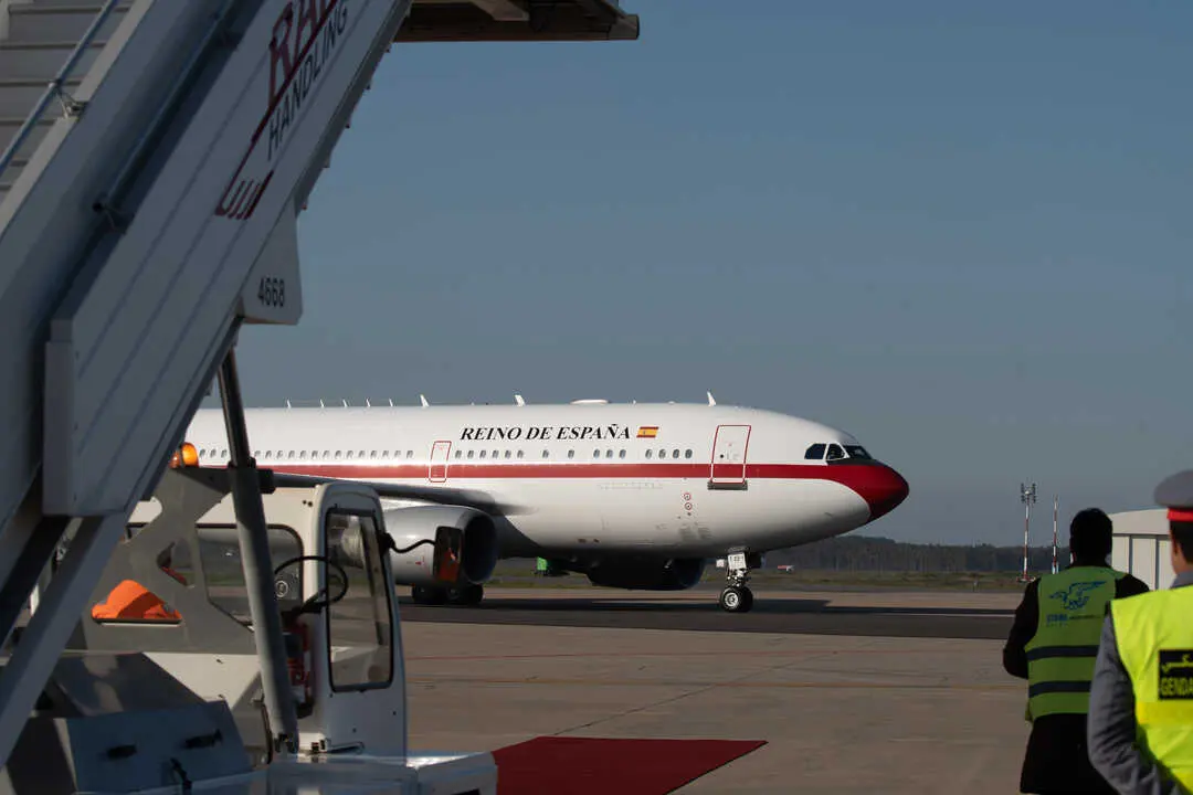El avi&oacute;n presidencial, Falcon. / EP