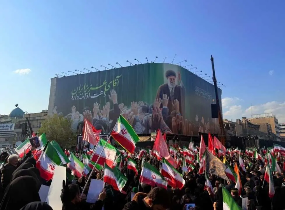 Ceremonia de jura de lealtad al nuevo l&iacute;der supremo iran&iacute;, Mojtaba Jamenei, en Teher&aacute;n. /  GOBIERNO DE IR&Aacute;N