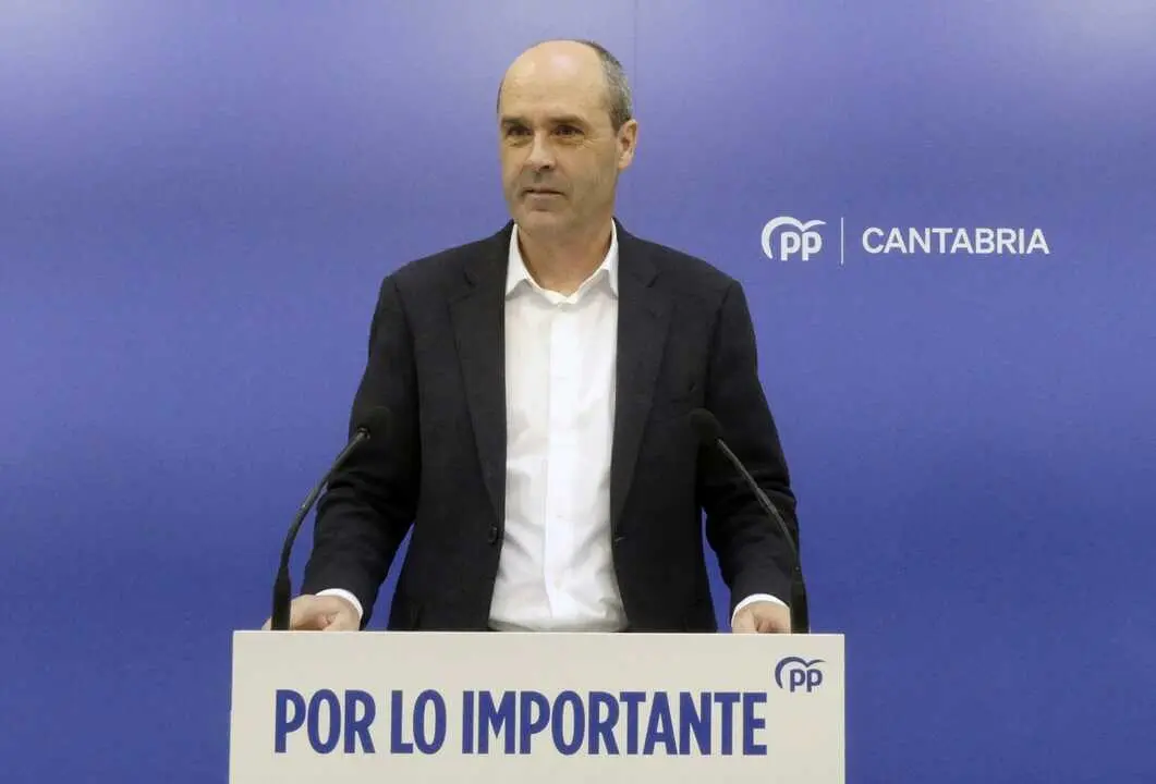 El coordinador general y portavoz parlamentario del Partido Popular de Cantabria, Juan Jos&eacute; Alonso. / Alerta