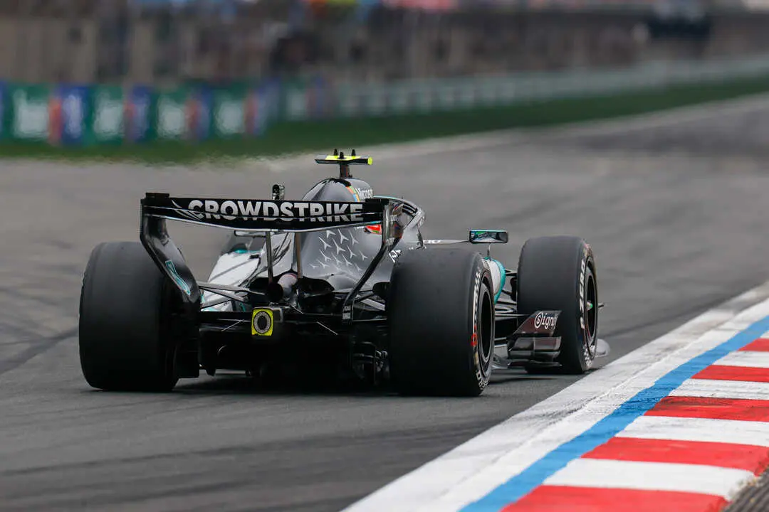 Kimi Antonelli en una carrera de F1. / EP
