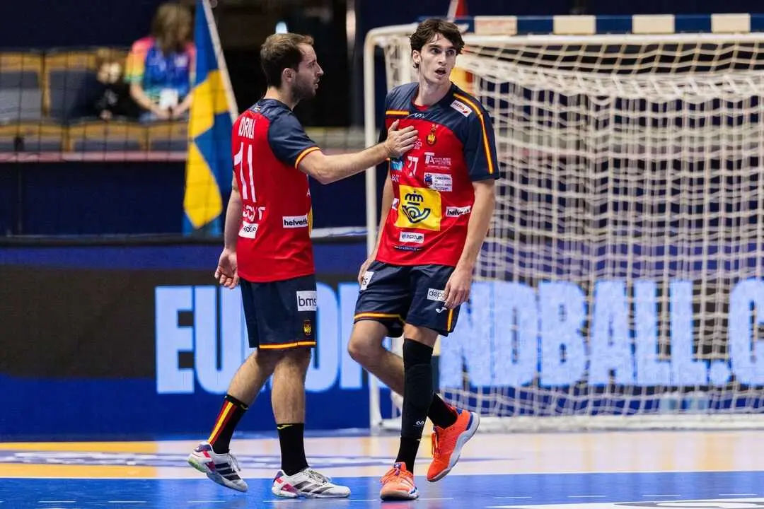 La selecci&oacute;n espa&ntilde;ola masculina balonmano. / EP