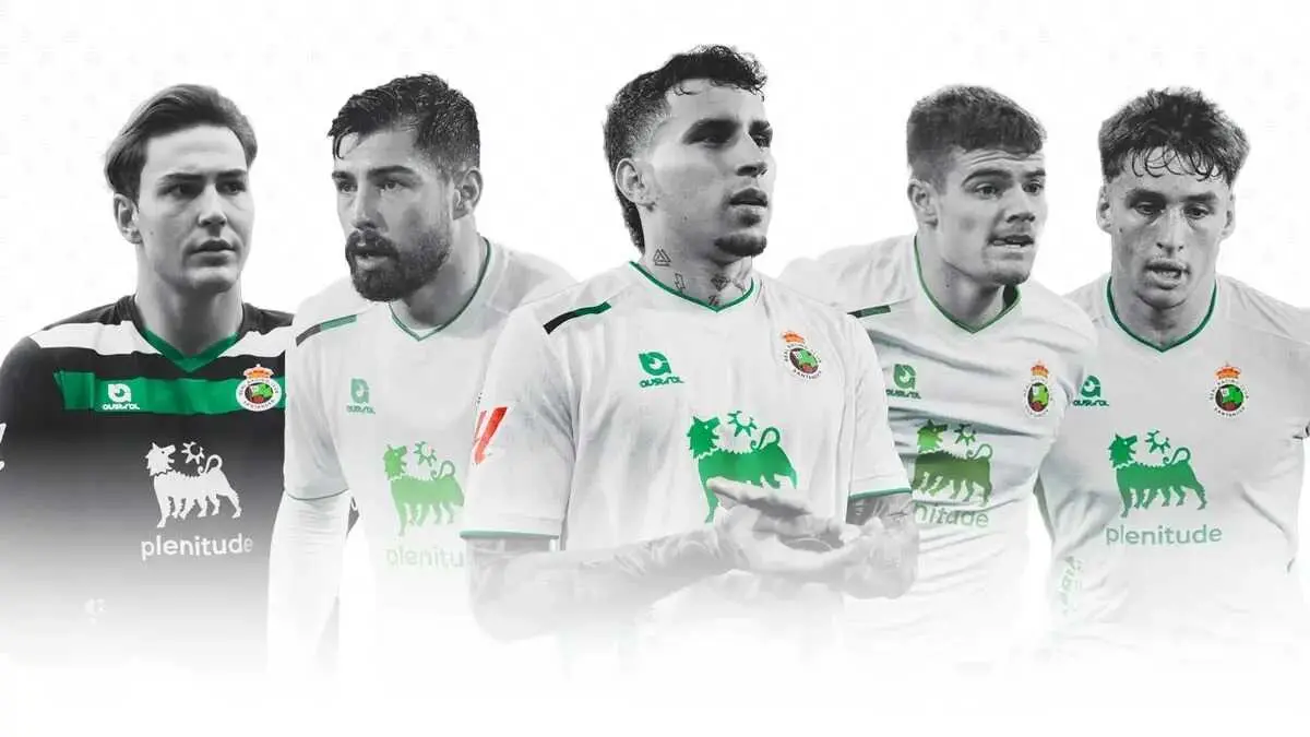 Los jugadores del Racing que no estar&aacute;n en el partido. / RRC