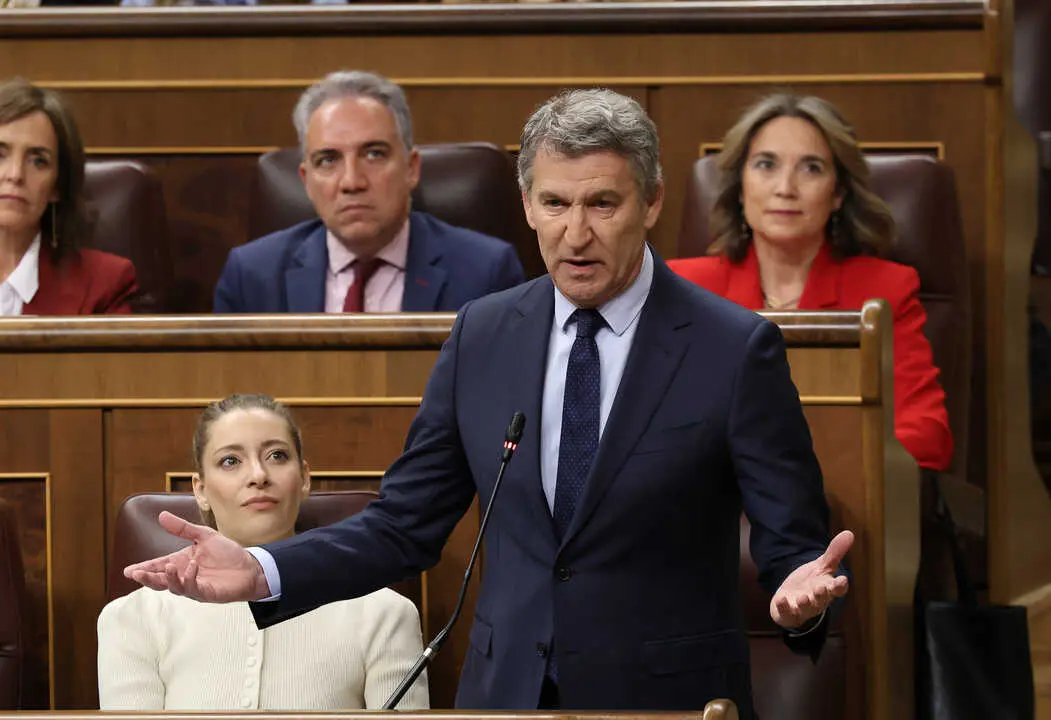 El presidente del Partido Popular, Alberto N&uacute;&ntilde;ez Feij&oacute;o. / EP
