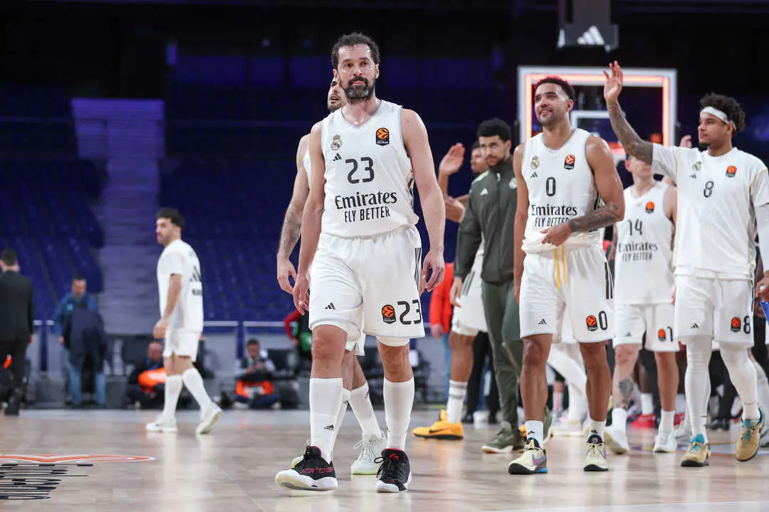 Sergio Llull del Real Madrid durante un partido de Euroliga. / EP