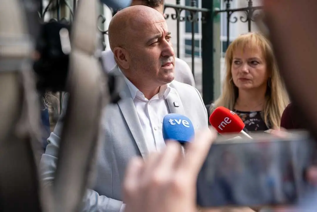 El secretario de Organizaci&oacute;n del PSOE de Cantabria, Agust&iacute;n Molleda. / PSOE
