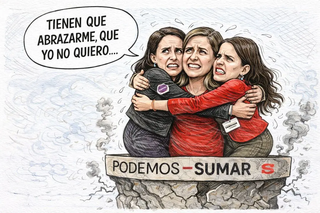 La caricatura de la extrema izquierda.
