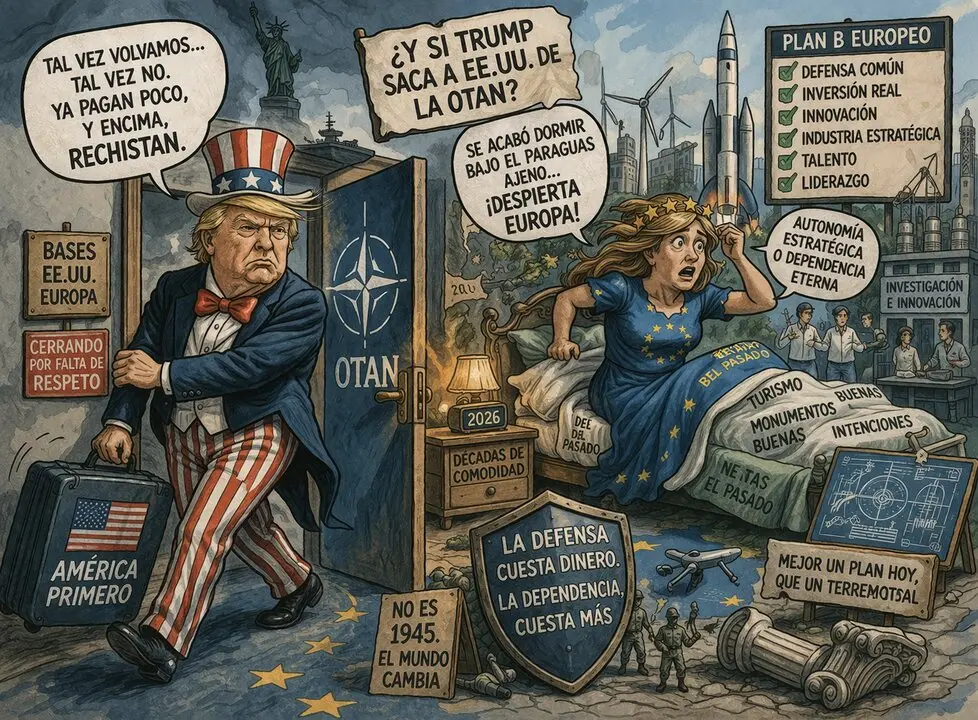 Trump abandona la OTAN, Europa despierta
