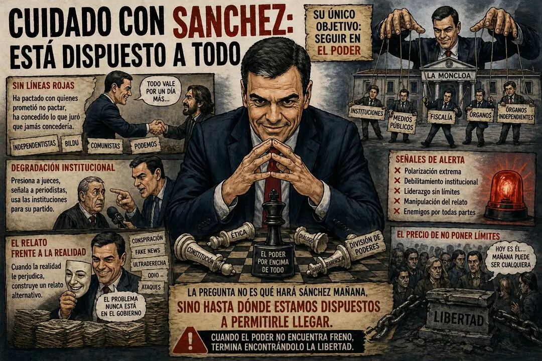 Todo por el poder.