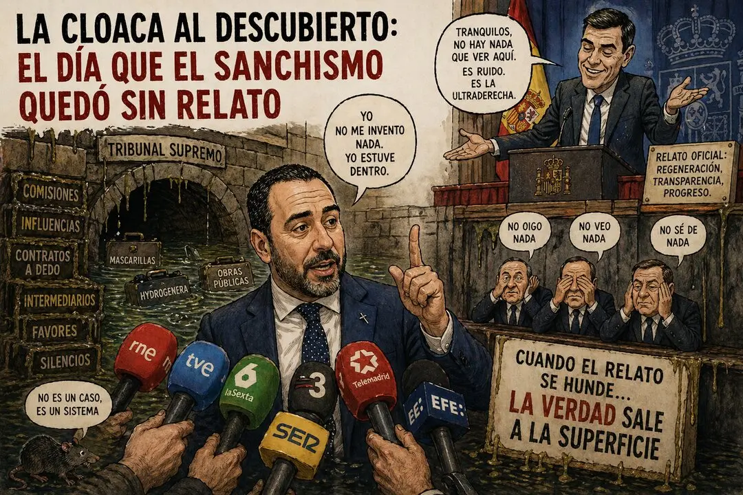 Cuando el relato se rompe, lo que sale a flote ya no se puede maquillar.