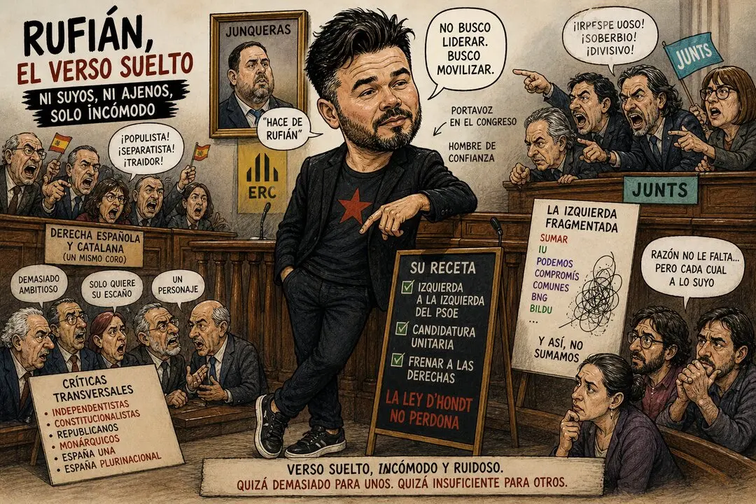 Ni lidera ni obedece&hellip; pero siempre consigue que todos hablen de &eacute;l.