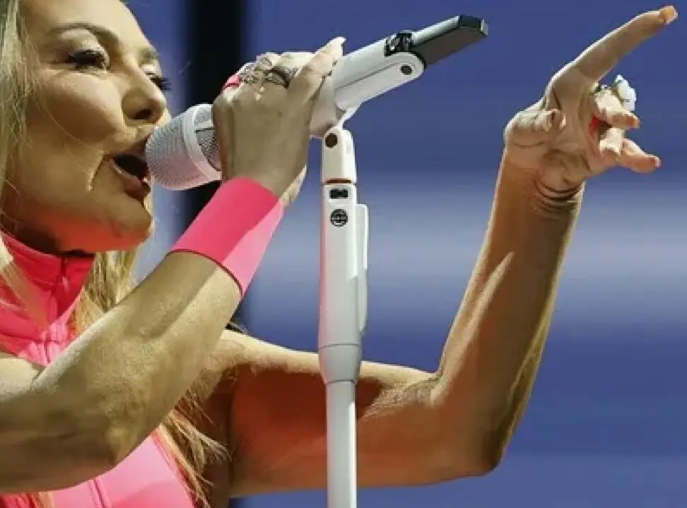 Amaia Montero volvi&oacute; este s&aacute;bado a los escenarios.