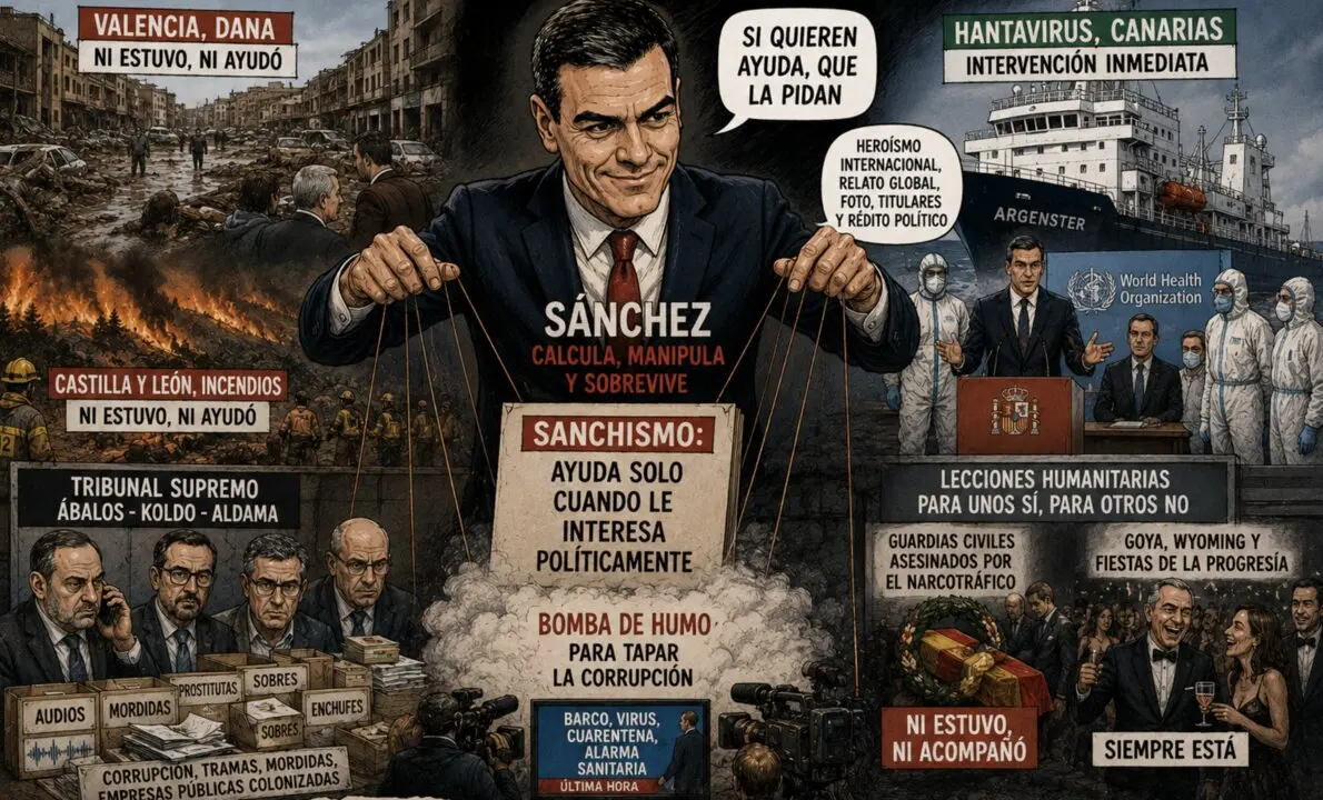 Cuando la crisis sirve al relato, la prioridad deja de ser el problema.