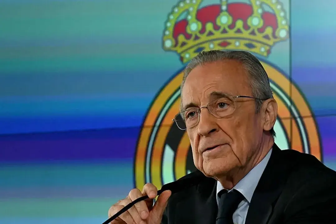 El presidente del Real Madrid, Florentino P&eacute;rez.