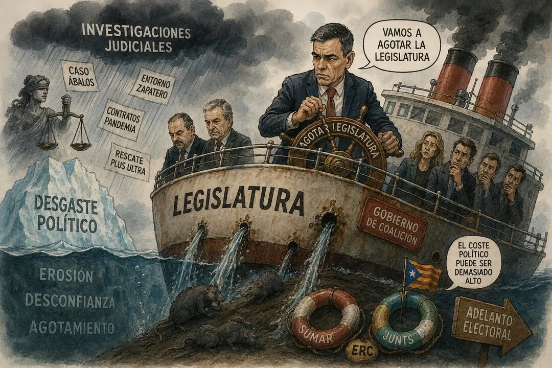 El barco sigue avanzando&hellip; aunque haga agua por todas partes.